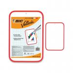 Bic Velleda Dry Wipe Board 300x440mm Red 230 812105 CN230