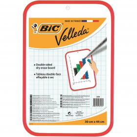 Bic Velleda Dry Wipe Board 300x440mm Red 230 812105 CN230