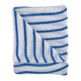 Hygiene Dishcloths 406x304mm16x12 Inch BlueWhite (Pack of 10) 100755B CNT00120