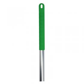 Hygiene Socket Mop Handle Anodised Aluminium Green 103131 GRN CNT00494