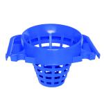 2Work Plastic Mop Bucket with Wringer 15 Litre Blue 102946BU CNT00660