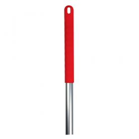 Hygiene Socket Mop Handle Anodised Aluminium Red 103131 RD CNT00820