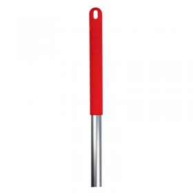 Hygiene Socket Mop Handle Anodised Aluminium Red 103131 RD CNT00820