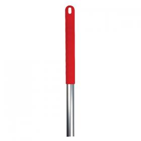 Aluminium Hygiene Socket Mop Handle Red (Length: 54inch, made of anodised aluminium) 103131RD CNT00820