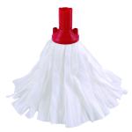 Exel Big White Mop Head Red (Pack of 10) 102199RD CNT02137