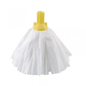 Exel Big White Mop Head Yellow (Pack of 10) 102199Y CNT03462