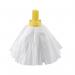 Exel Big White Mop Head Yellow (Pack of 10) 102199Y CNT03462