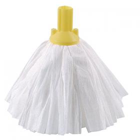 Exel Big White Mop Head Yellow (Pack of 10) 102199 CNT03462