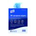 Blue Antibacterial Cloth Box 220 x 370mm (Pack of 200) 100247BU