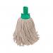 Exel 250g Mop Head Green (Pack of 10) 102268 GRN CNT05142