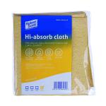 Robert Scott Hi-Absorb Microfibre Cloth Yellow (Pack of 5) 103986YELLOW CNT08530