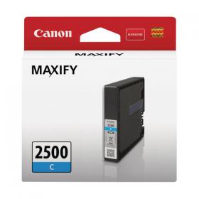 Canon PGI-2500C Inkjet Cartridge Cyan 9301B001 CO00529