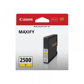 Canon PGI-2500Y Inkjet Cartridge Yellow 9303B001 CO00533