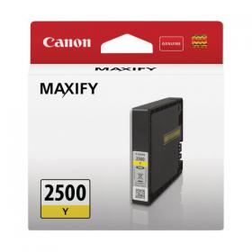 Canon PGI-2500Y Inkjet Cartridge Yellow 9303B001 CO00533