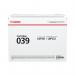 Canon 039 Toner Cartridge Black 0287C001 CO03148