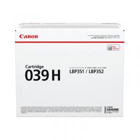 Canon 039H Toner Cartridge High Yield Black 0288C001 CO03149