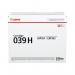 Canon 039H Toner Cartridge High Yield Black 0288C001 CO03149