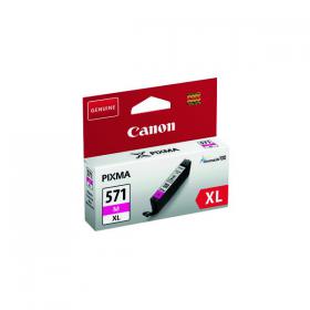 Canon CLI-571XL Inkjet Cartridge High Yield Magenta 0333C001 CO03287