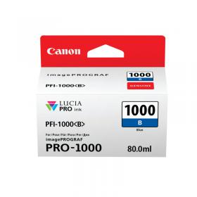 Canon PFI-1000B Inkjet Cartridge Blue 0555C001 CO04659