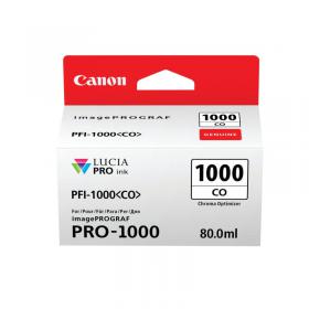 Canon PFI-1000CO Inkjet Cartridge Chroma Optimizer Clear 0556C001 CO04662