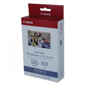 Canon KC-36IP Colour Ink and 54x86mm Paper Set 36 Sheets 7739A001 CO04706