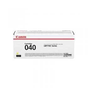 Canon 040Y Toner Cartridge Yellow 0454C001 CO05820