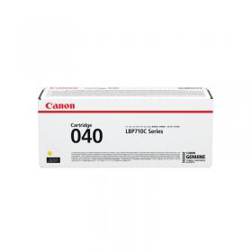 Canon 040Y Toner Cartridge Yellow 0454C001 CO05820
