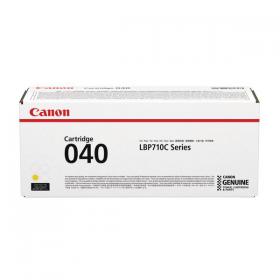 Canon 040Y Toner Cartridge Yellow 0454C001 CO05820