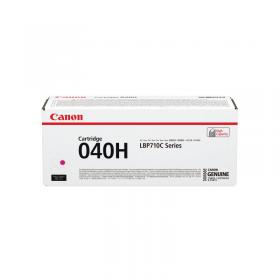 Canon 040H Toner Cartridge High Yield Magenta 0457C001 CO05825