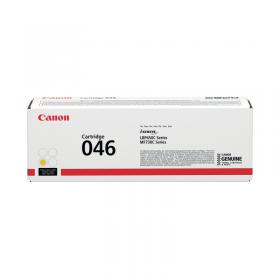 Canon 046Y Toner Cartridge Yellow 1247C002 CO07381