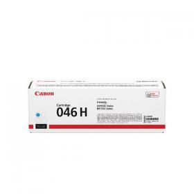 Canon 046H Toner Cartridge High Yield Cyan 1253C002 CO07401