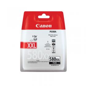 Canon PGI-580XXL Inkjet Cartridge Extra High Yield Pigment Black 1970C001 CO08683