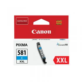 Canon CLI-581XXL Ink Cartridge Extra High Yield Cyan 1995C001 CO08689