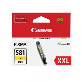 Canon CLI-581XXL Inkjet Cartridge Extra High Yield Yellow 1997C001 CO08695