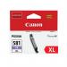 Canon CLI-581XL Ink Cartridge High Yield Photo Blue 2053C001 CO08705