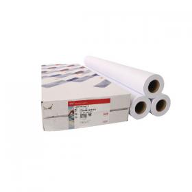 Canon Uncoated Draft Inkjet Paper 610mmx50m White (Pack of 3) 97003457 CO10264