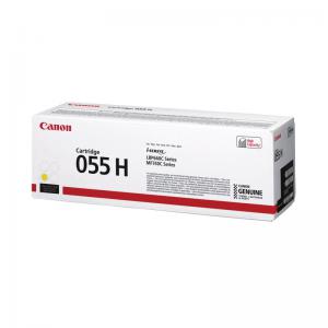 Canon 055H Toner Cartridge High Yield Yellow 3017C002 CO12472