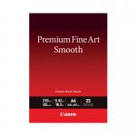 Canon Premium Fine Art Paper FA-SM2 Smooth A4 (Pack of 25) 1711C011 CO19268