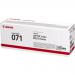 Canon 071 Laser Toner Cartridge Black 071 5645C002 CO20902