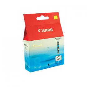 Canon CLI-8C Inkjet Cartridge Cyan 0621B001 CO27267