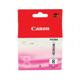 Canon CLI-8M Inkjet Cartridge Magenta 0622B001 CO27270