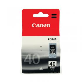 Canon PG-40BK Inkjet Cartridge Black 0615B001 CO27337