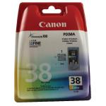 Canon CL-38 Inkjet Cartridge Tri-Colour Cyan/Magenta/Yellow 2146B001 CO45405