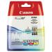 Canon CLI-521 CMY Colour Ink Cartridge Multipack 2934B010