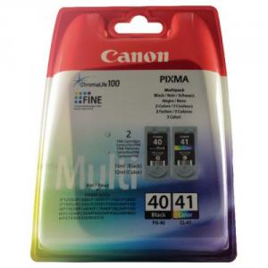 Canon PG-40  CL-41 Inkjet Cartridge Multipack BlackTri-Colour 0615B043