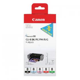 Canon CLI-8 Multi Pack Ink Cartridge 0620B027 CO56436