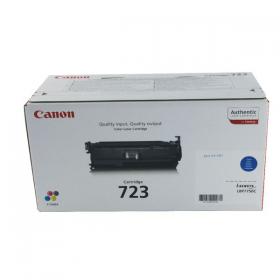 Canon 723C Toner Cartridge Cyan 2643B002 CO57205
