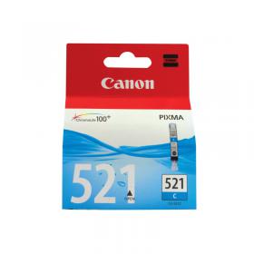 Canon CLI-521C Inkjet Cartridge Cyan 2934B001 CO57749