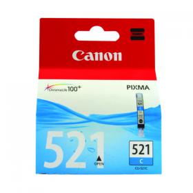 Canon CLI-521C Inkjet Cartridge Cyan 2934B001 CO57749