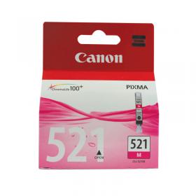 Canon CLI-521M Inkjet Cartridge Magenta 2935B001 CO57751